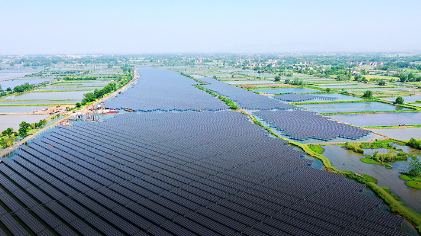 安徽樅陽縣湯溝鎮(zhèn)260MW漁光互補電站項目